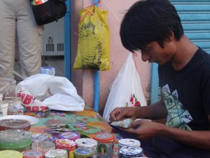 Betal preparation on every street corner