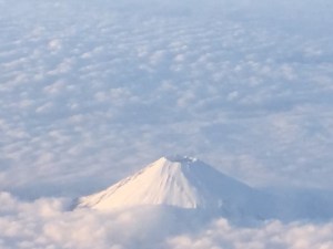 Mt Fuji from the plane